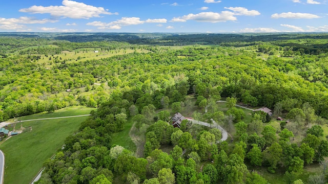 315 Buckskin Rdg, Pineville, MO 64856 - aerial view of a heavily wooded area