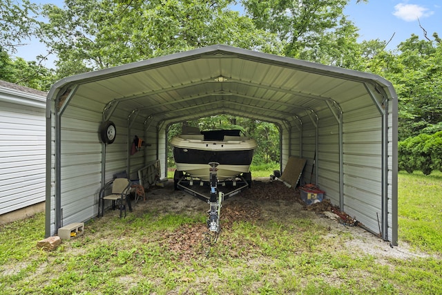 26478 Shadow Rd, Pittsburg, MO 65724 - view of parking featuring a carport