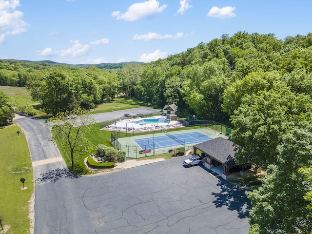 103 Dogwood Ct, Saddlebrooke, MO 65630 - bird's eye view of a forest