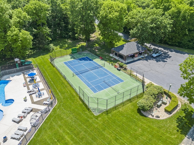 103 Dogwood Ct, Saddlebrooke, MO 65630 - drone / aerial view of a pool