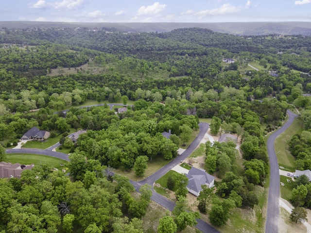 103 Dogwood Ct, Saddlebrooke, MO 65630 - bird's eye view of a heavily wooded area