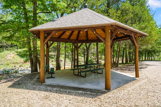 103 Dogwood Ct, Saddlebrooke, MO 65630 - view of community with a gazebo
