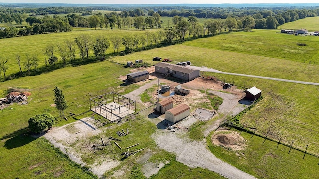 view of rural area with agricultural land