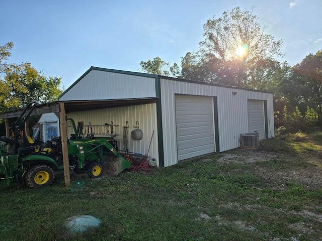 3590 County Road 7140, West Plains, MO 65775 - view of outbuilding with an outdoor structure and central AC