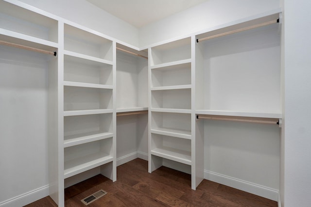 1698 N Marlowe Ave, Springfield, MO 65802 - walk in closet featuring dark wood-style floors
