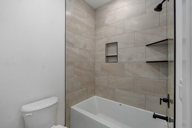 1698 N Marlowe Ave, Springfield, MO 65802 - full bathroom with toilet and shower / washtub combination