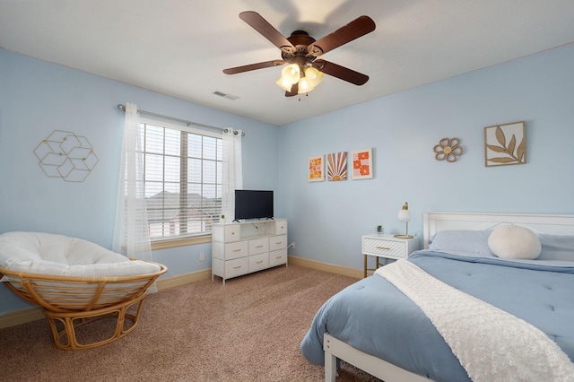 1428 S Appomattox Ave, Republic, MO 65738 - carpeted bedroom featuring baseboards and a ceiling fan