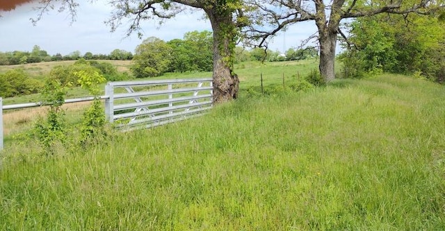 616 Beryl Rd, Spokane, MO 65754 - view of yard featuring a rural view and fence