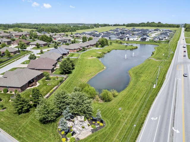 4531 E Hidden Oak St, Springfield, MO 65802 - aerial overview of property's location with nearby suburban area and a nearby body of water