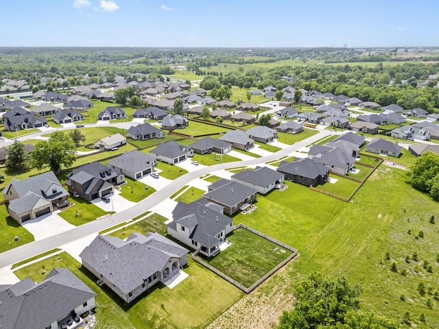 4531 E Hidden Oak St, Springfield, MO 65802 - aerial perspective of suburban area