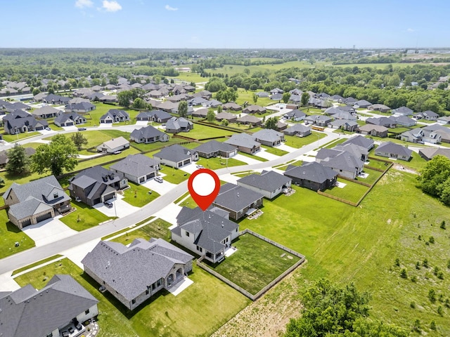 4531 E Hidden Oak St, Springfield, MO 65802 - aerial perspective of suburban area