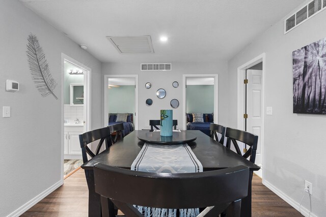 17 Montague Ln, Kimberling City, MO 65686 - dining room featuring wood finished floors and baseboards