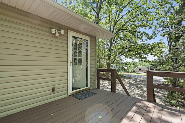 17 Montague Ln, Kimberling City, MO 65686 - view of wooden terrace