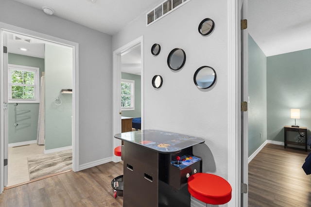 17 Montague Ln, Kimberling City, MO 65686 - game room with wood finished floors and baseboards