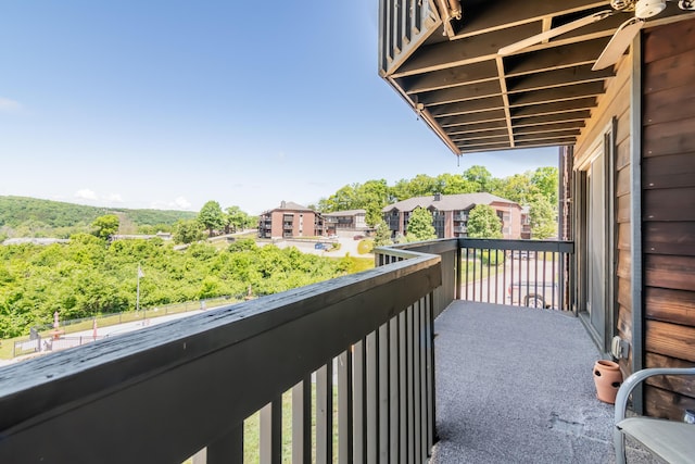 150 Sunken Forest Dr Unit 190, Forsyth, MO 65653 - balcony featuring a view of trees