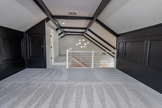 1935 E Canterbury St, Springfield, MO 65804 - additional living space with a decorative wall, carpet flooring, and a chandelier