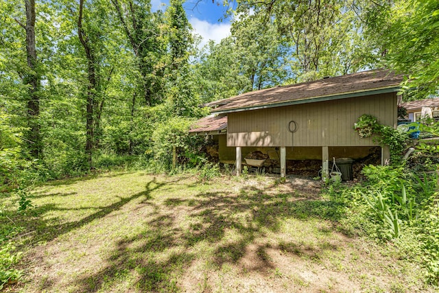 3152 Two Rivers Rd, Highlandville, MO 65669 - view of yard