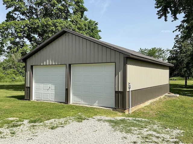 30285 E Pawhuska Rd, El Dorado Springs, MO 64744 - view of detached garage