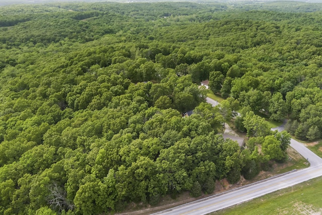 45 Stone Ridge Ct, Strafford, MO 65757 - aerial view of a heavily wooded area
