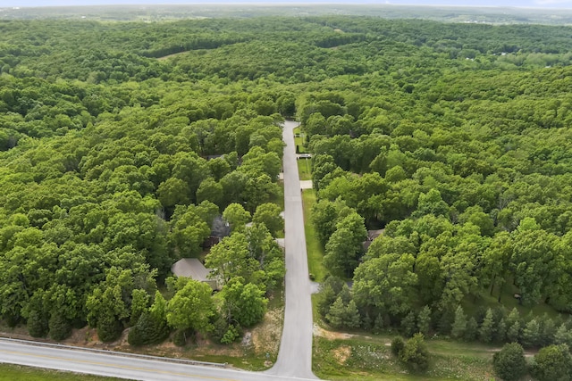 45 Stone Ridge Ct, Strafford, MO 65757 - drone / aerial view of a heavily wooded area