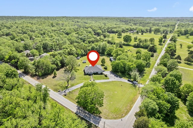 5283 N Farm Rd Unit 125, Springfield, MO 65803 - aerial view of a heavily wooded area