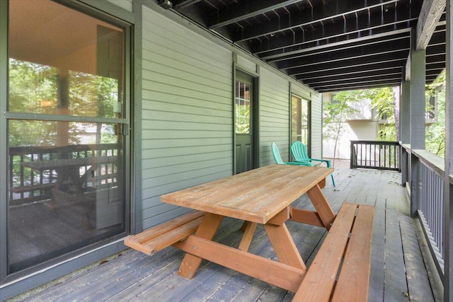91 Moongate Dr, Osage Beach, MO 65065 - view of wooden deck