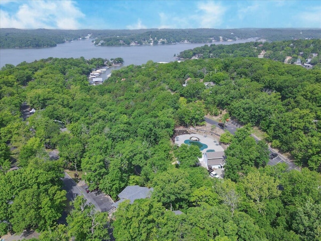91 Moongate Dr, Osage Beach, MO 65065 - view of property location featuring a forest and a nearby body of water
