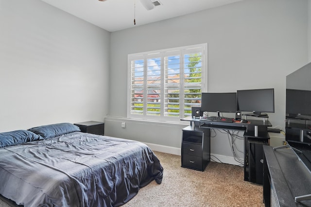 233 Siena Blvd, Branson, MO 65616 - bedroom featuring carpet, an office area, and baseboards