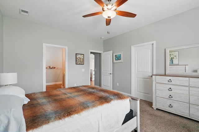 233 Siena Blvd, Branson, MO 65616 - carpeted bedroom featuring ceiling fan