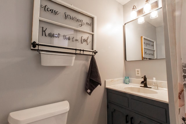 5312 S Hawthorne Dr, Springfield, MO 65804 - bathroom featuring toilet and vanity