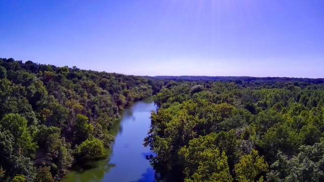 5312 S Hawthorne Dr, Springfield, MO 65804 - aerial view of a heavily wooded area and a large body of water