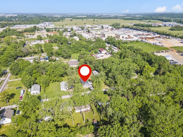 1827 N Tyler Ave, Springfield, MO 65802 - aerial overview of property's location