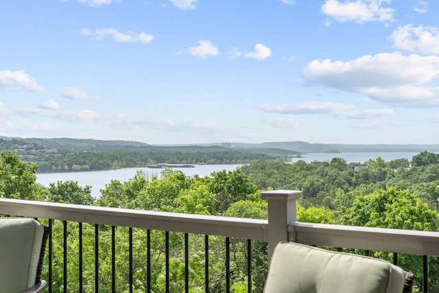 13 Treehouse Ln Unit 4, Branson, MO 65616 - water view featuring a forest