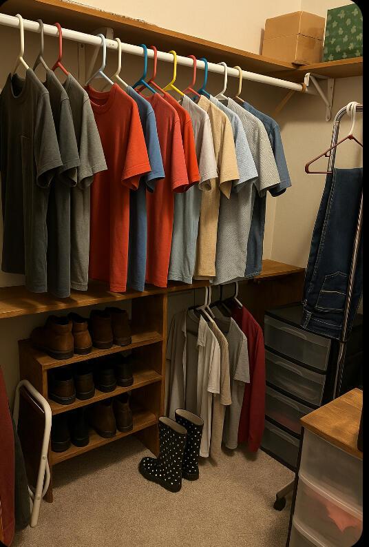 1810 Meadows Dr, Neosho, MO 64850 - spacious closet featuring carpet flooring