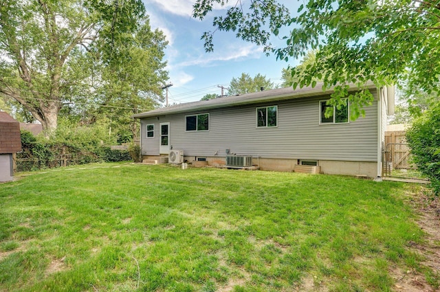 2418 E Catalpa St, Springfield, MO 65804 - back of property with central air condition unit and ac unit