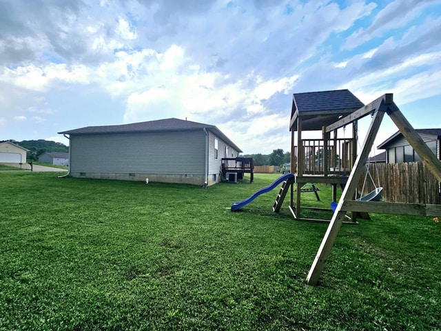 1620 Jon St, West Plains, MO 65775 - view of yard with a playground