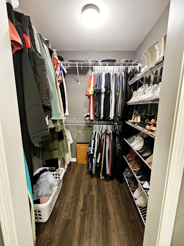 1620 Jon St, West Plains, MO 65775 - walk in closet featuring wood finished floors