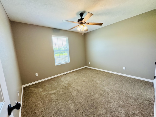 4692 S 125th Rd, Bolivar, MO 65613 - carpeted empty room featuring a ceiling fan and baseboards
