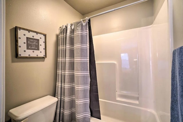 120 Spring Creek Ct Unit 12, Branson, MO 65616 - full bath with a shower with shower curtain and toilet