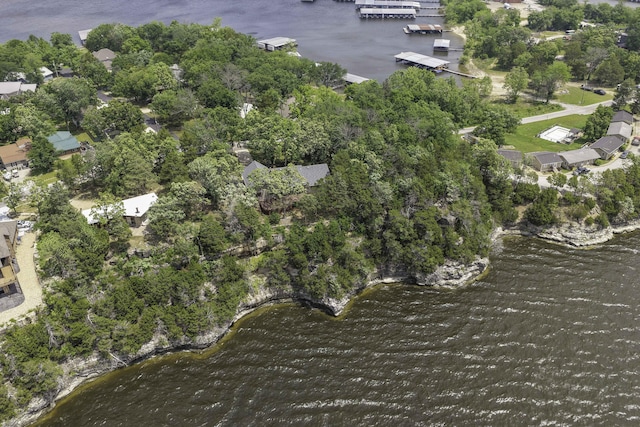 1605 Hideaway Rd, Galena, MO 65656 - aerial overview of property's location featuring a nearby body of water