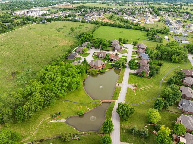 2310 Lakeside Ct, Ozark, MO 65721 - aerial view of residential area with a large body of water