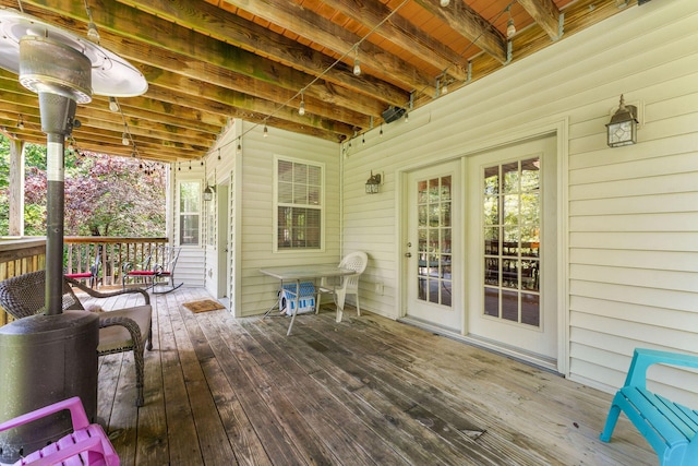 261 Country Bluff Dr, Branson, MO 65616 - view of wooden deck