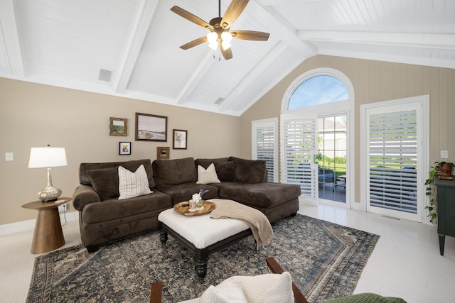 2820 Waters Edge Blvd, Joplin, MO 64801 - living area featuring a ceiling fan and baseboards