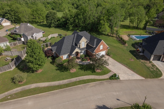2820 Waters Edge Blvd, Joplin, MO 64801 - aerial view of property's location featuring nearby suburban area and a heavily wooded area