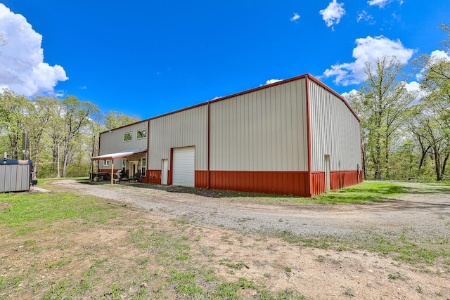 217 Victory Ln, Niangua, MO 65713 - view of pole building featuring driveway