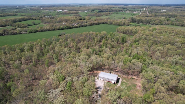 217 Victory Ln, Niangua, MO 65713 - aerial view of property's location with a forest and rural landscape