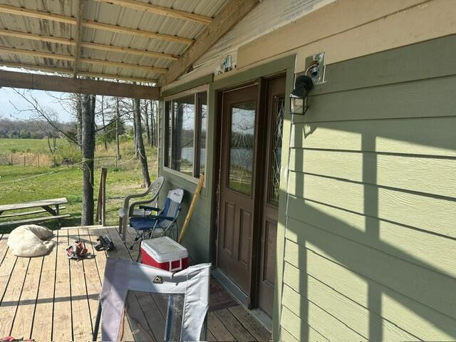 1832 County Road 2030, Mountain View, MO 65548 - view of wooden porch