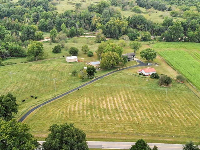 8495 Hwy N, Mountain Grove, MO 65711 - aerial view of sparsely populated area with abundant farmland
