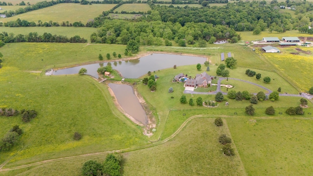 2172 E Farm Road 48, Springfield, MO 65803 - overview of rural landscape featuring a nearby body of water