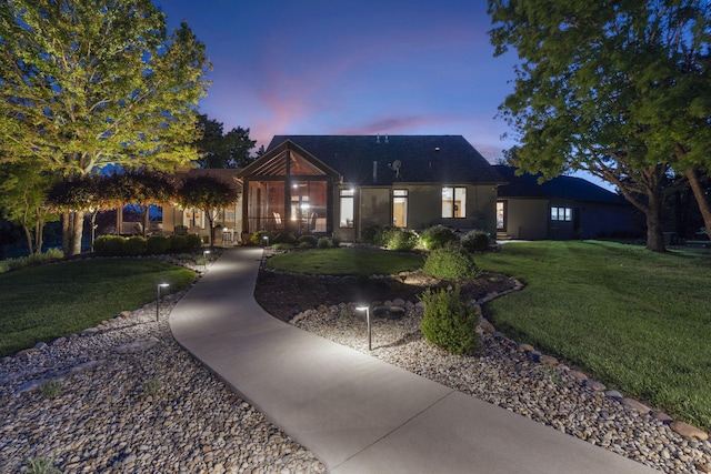1007 Headwaters Dr, Marshfield, MO 65706 - view of front of house featuring a front lawn